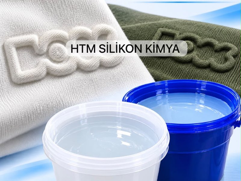 Gofre baskılı kumaşlar ve silikon kovaları